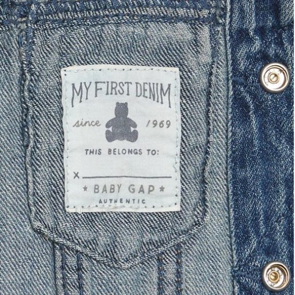 Baby GAP 6-12m Organic Cotton Icon Denim Jacket - Picture 2 of 3